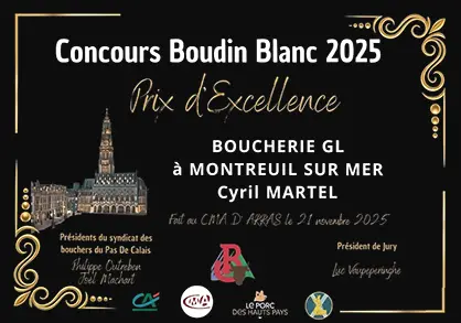 Concour Boudin Blanc 2025