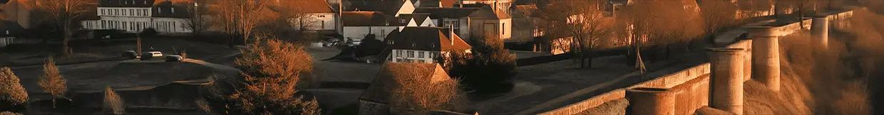 Vue décorative de Montreuil-sur-Mer